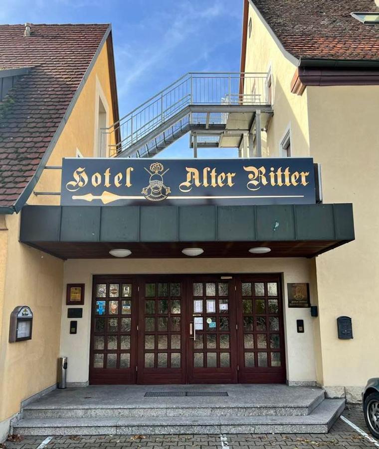 רוטנבורג אוב דר טאובר Hotel-Gasthof "Alter Ritter" מראה חיצוני תמונה