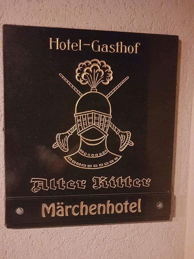 רוטנבורג אוב דר טאובר Hotel-Gasthof "Alter Ritter" מראה חיצוני תמונה